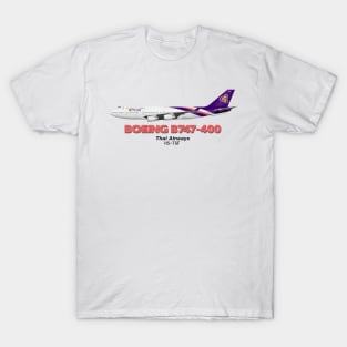 Boeing B747-400 - Thai Airways T-Shirt